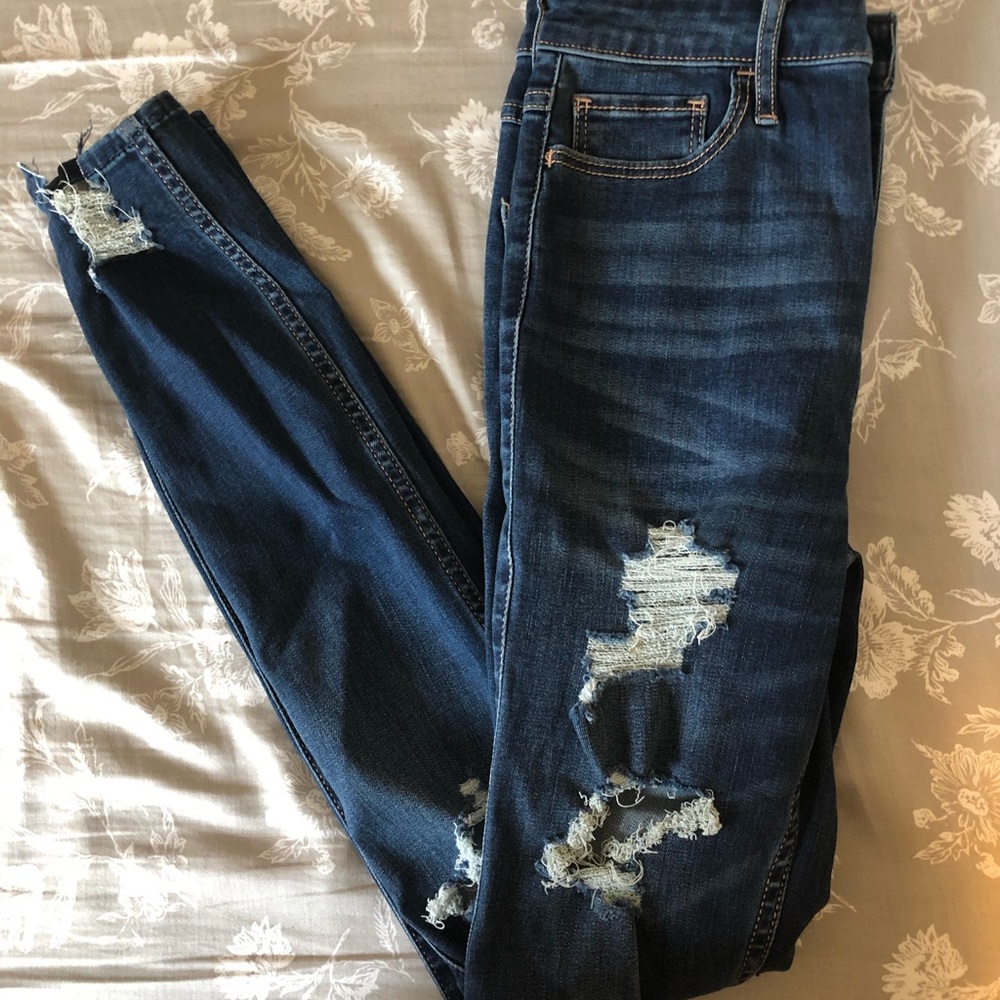 Hollister ultra high skinny jeans